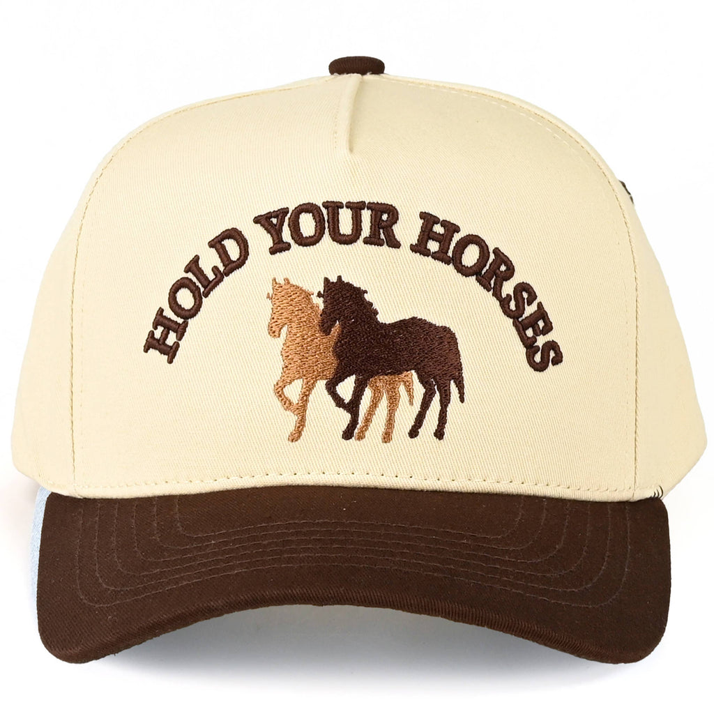 HOLD YOUR HORSES Trucker Hat