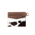 Cowtown Card Holder with hair-on detail