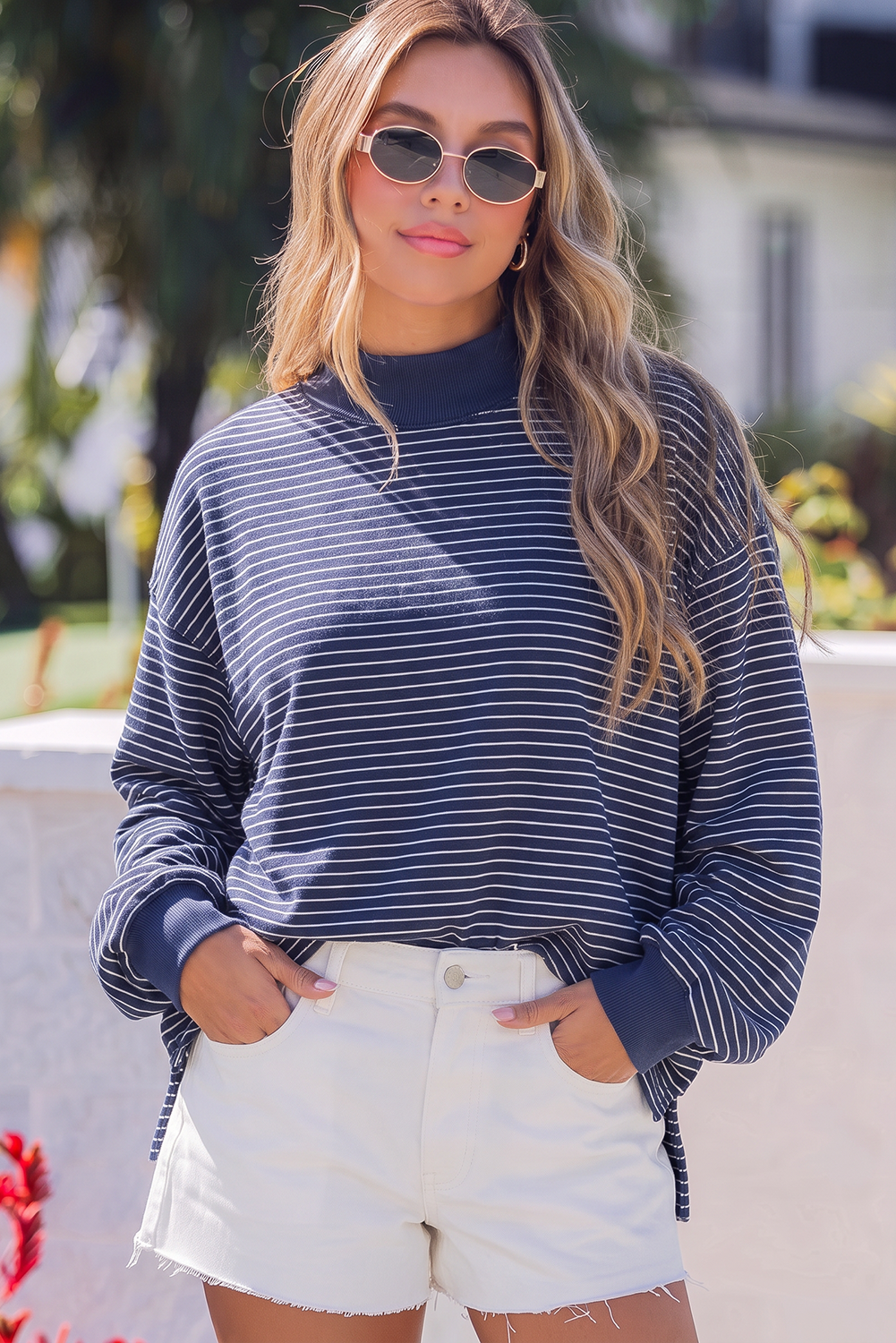 Maci Striped Sweatshirt