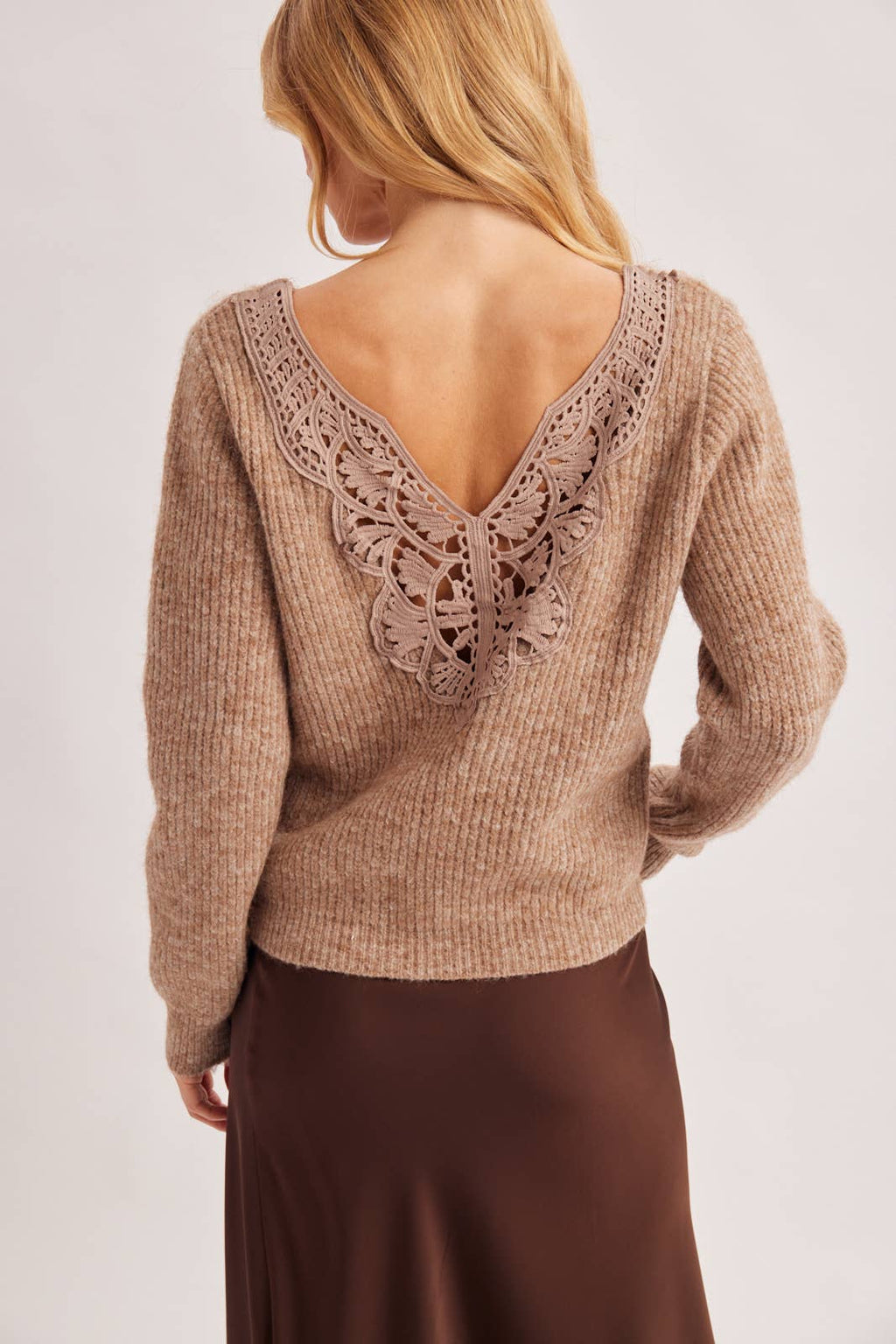 Kirstyn Crochet Lace Back