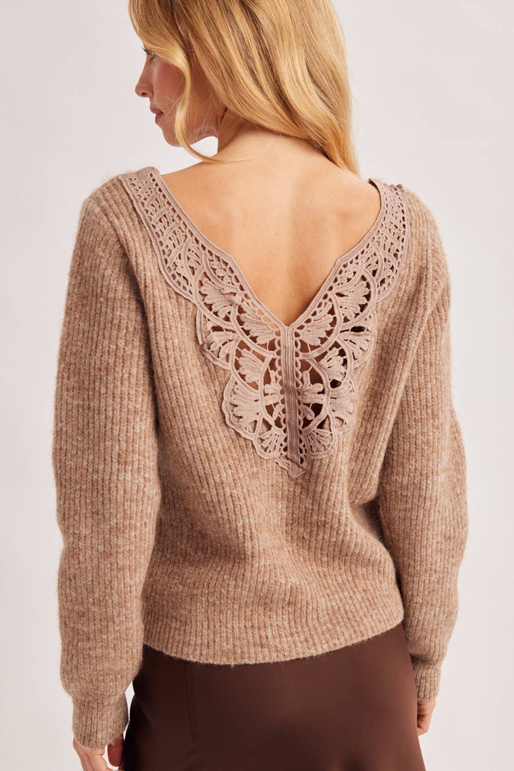 Kirstyn Crochet Lace Back