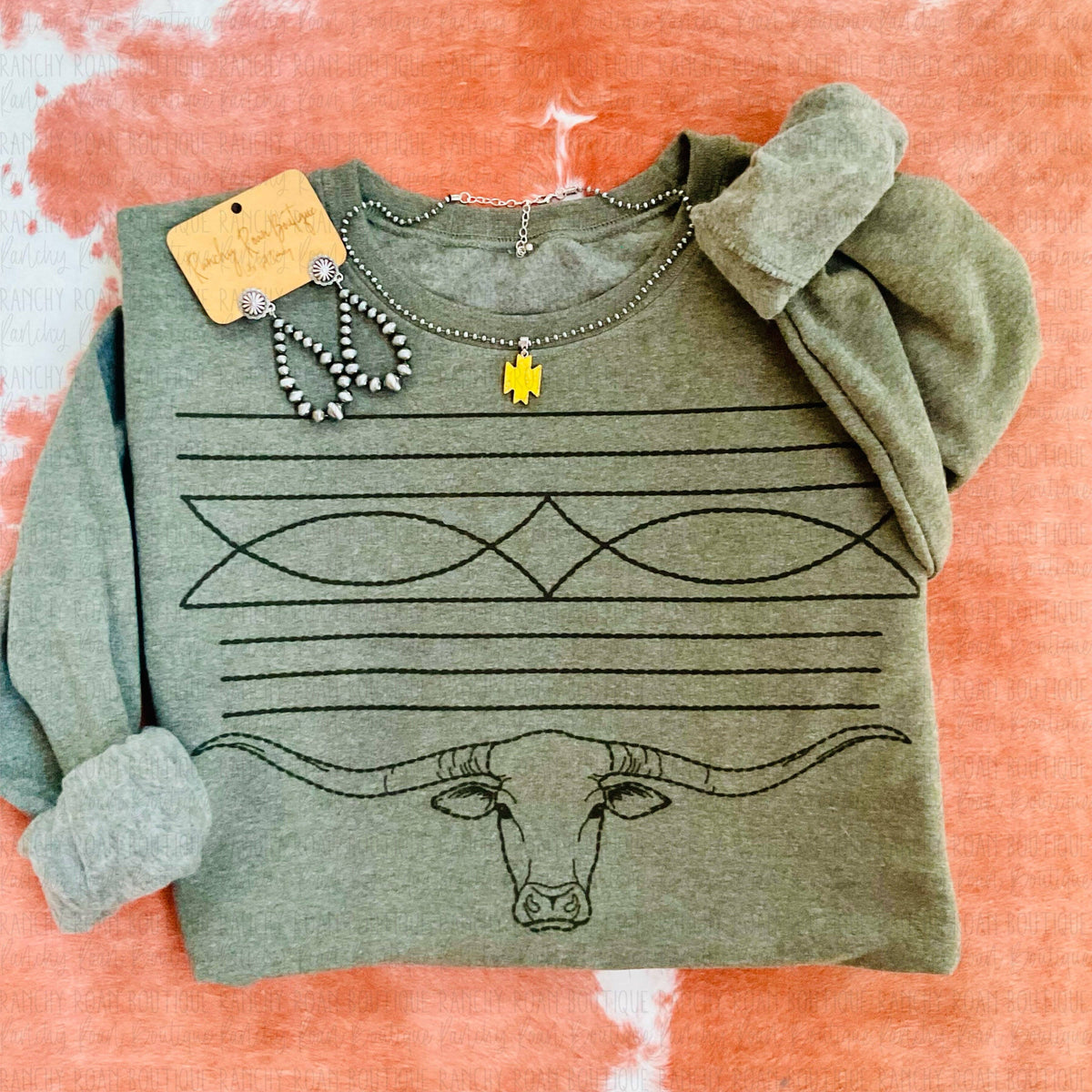 The Clare Boot Stitch Sweatshirt