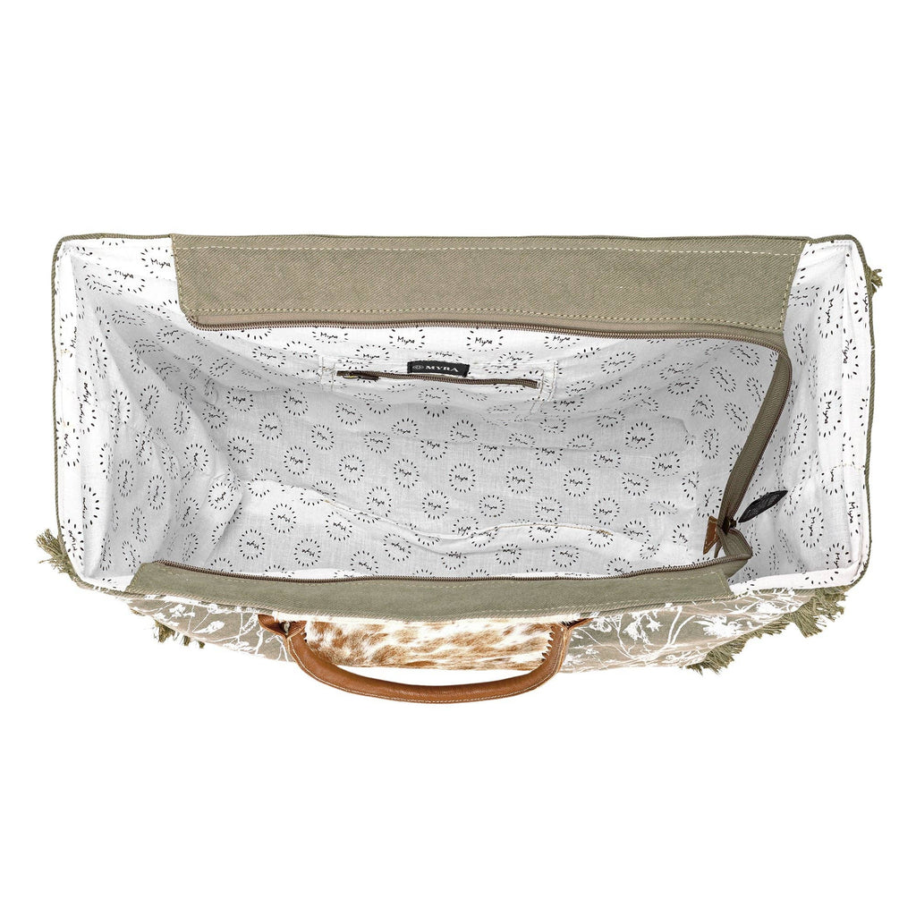 Olive and Brindle Globemallow Weekender Bag
