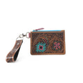 Prickly Pear Tooled Leather Card Holder