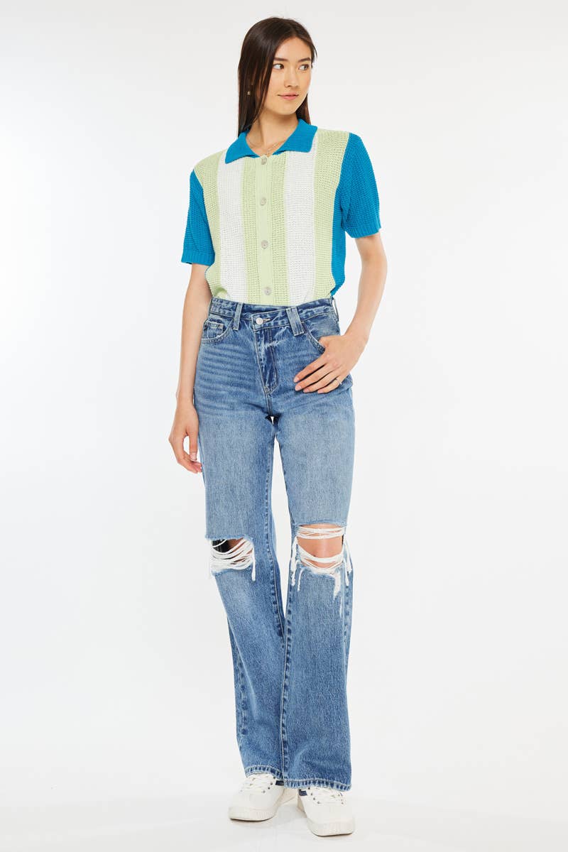 90’S Criss Cross Jeans