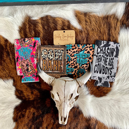 Cow Babe Regular Koozie