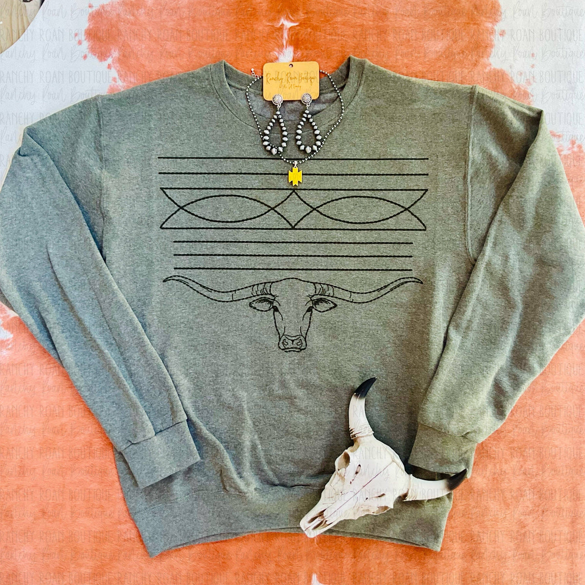 The Clare Boot Stitch Sweatshirt