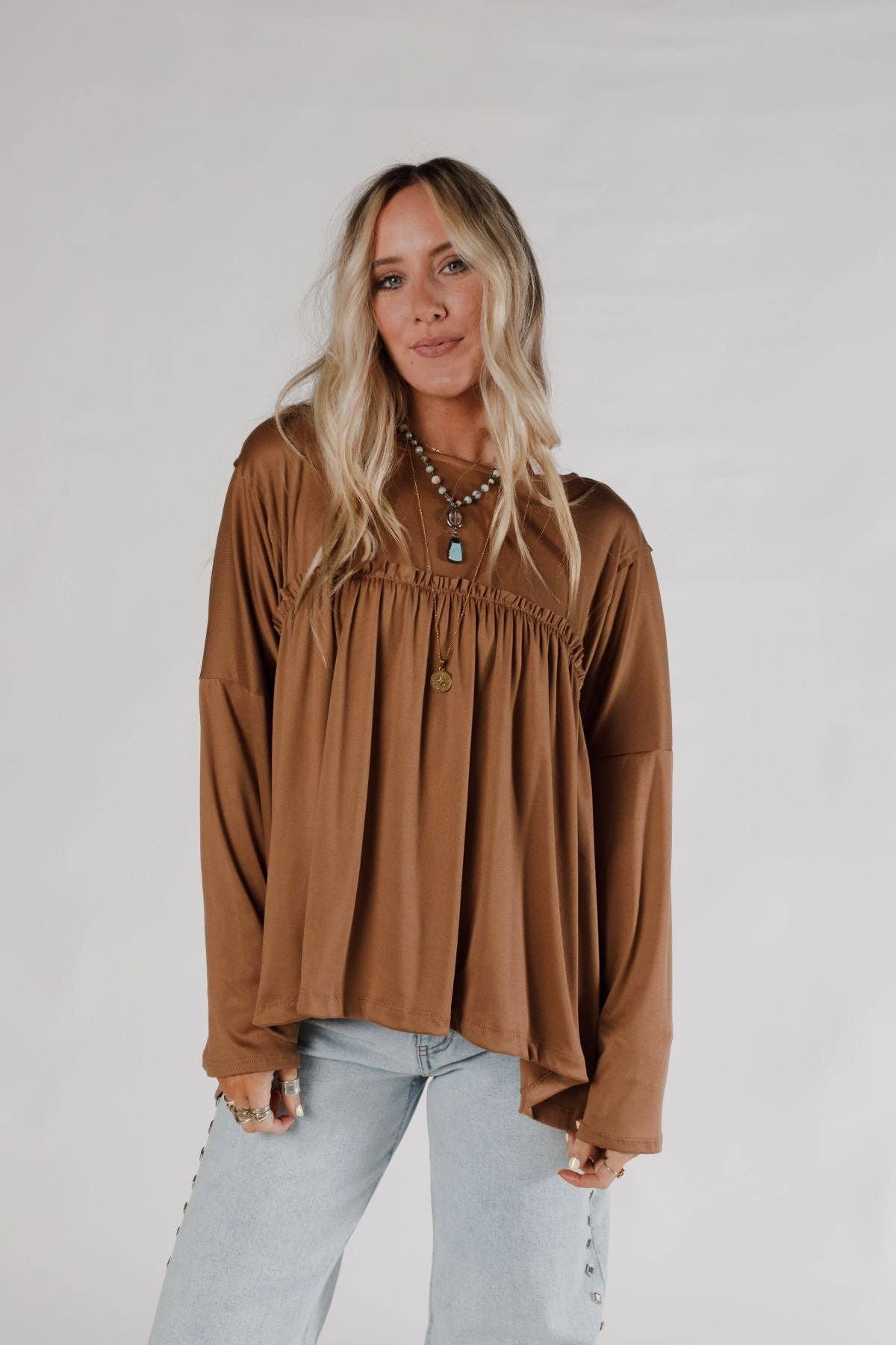 Brandy Babydoll Top