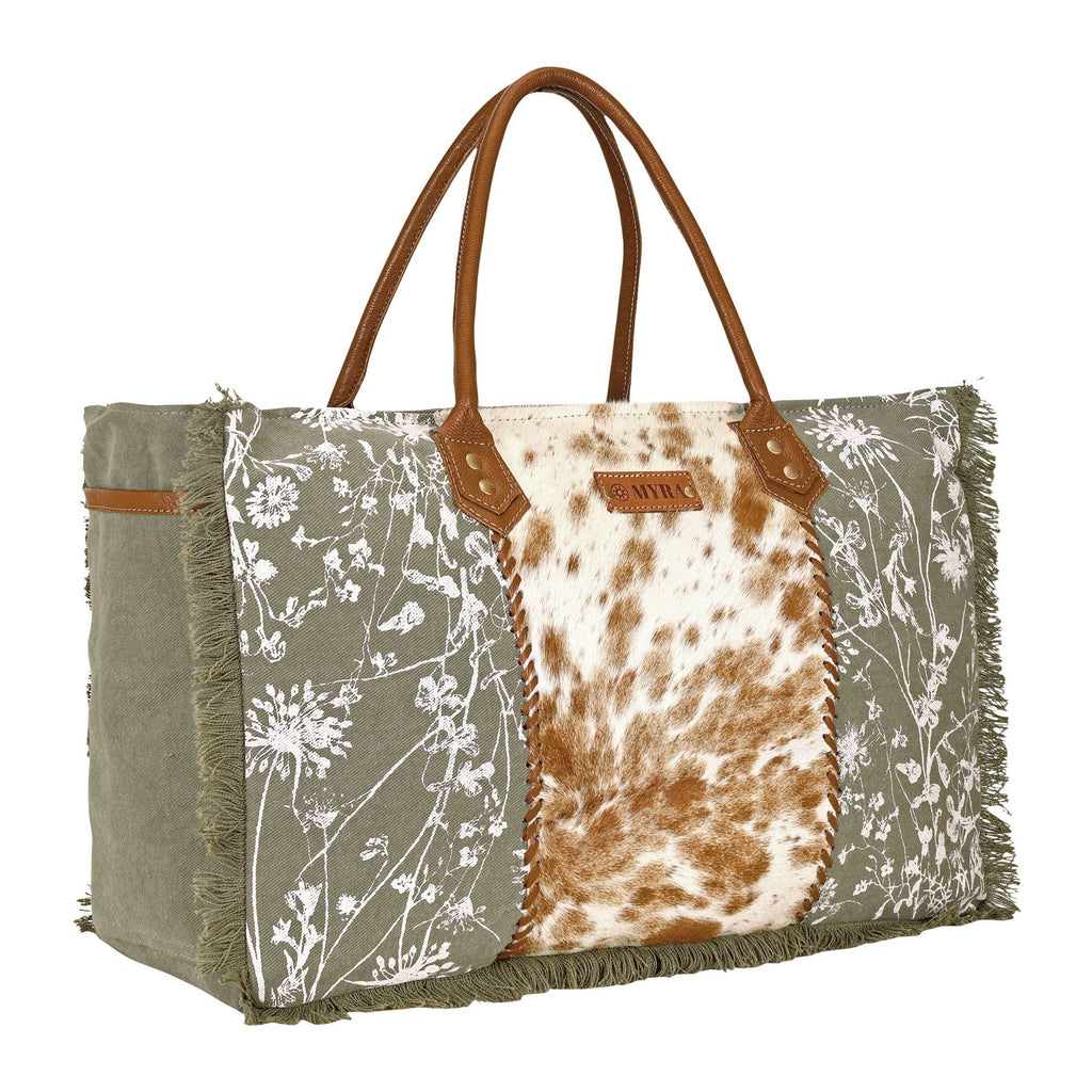 Olive and Brindle Globemallow Weekender Bag