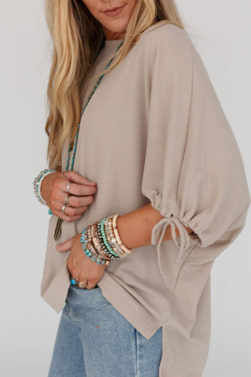 Aspen Rose Puff Sleeve
