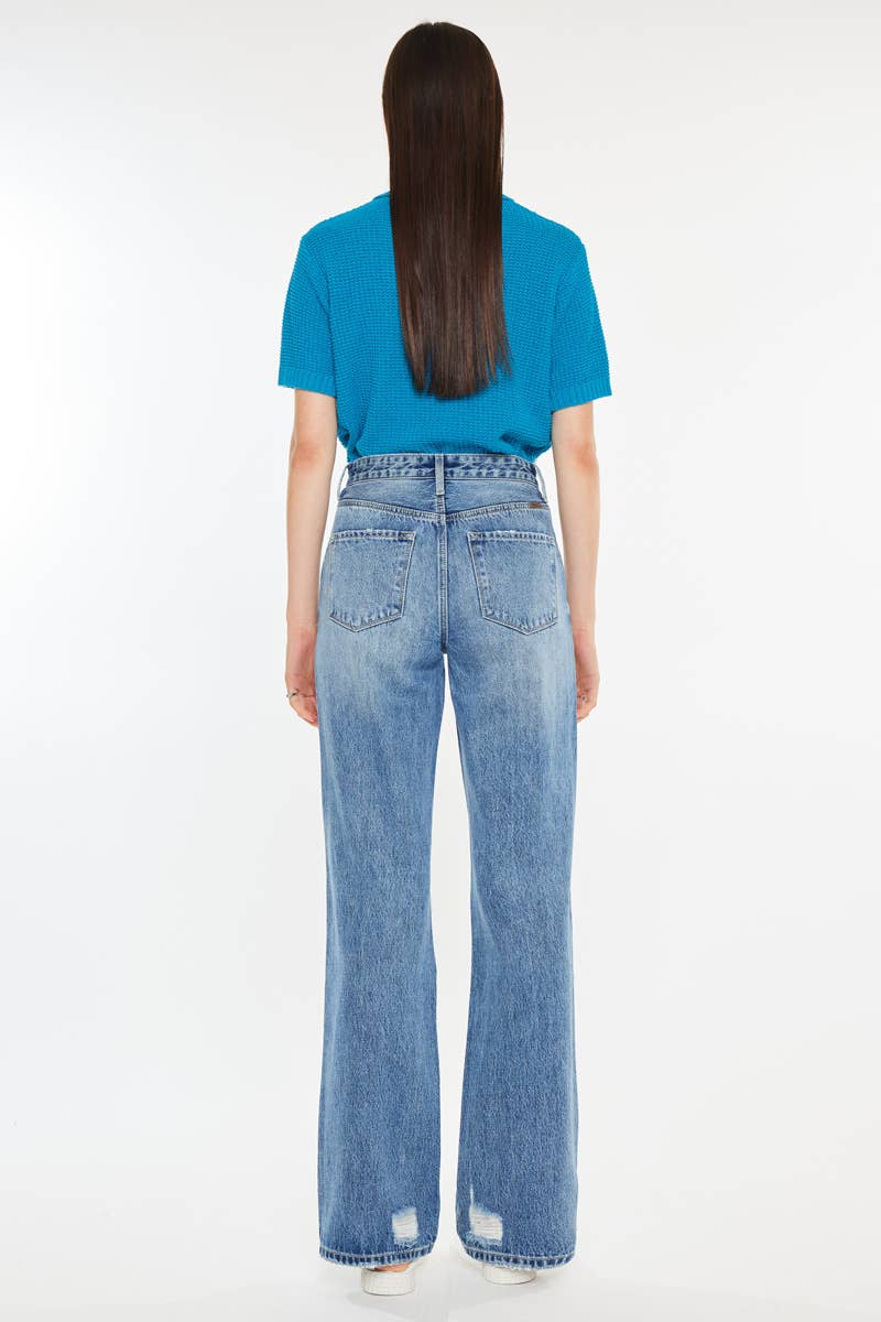 90’S Criss Cross Jeans