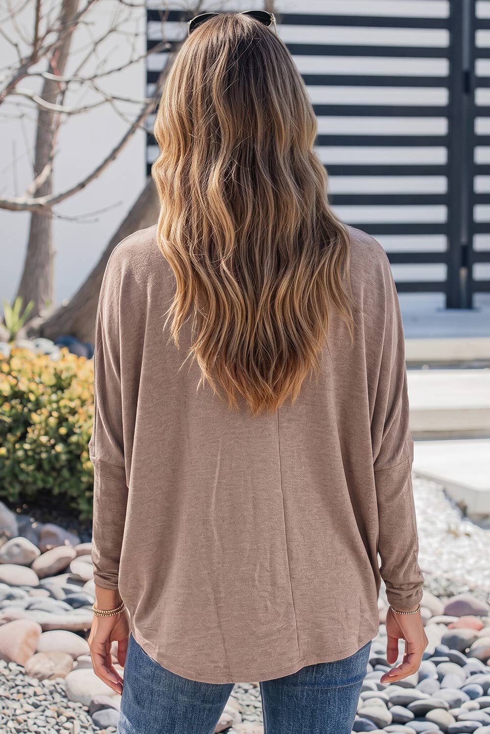 Shania Mock Neck Long Sleeve