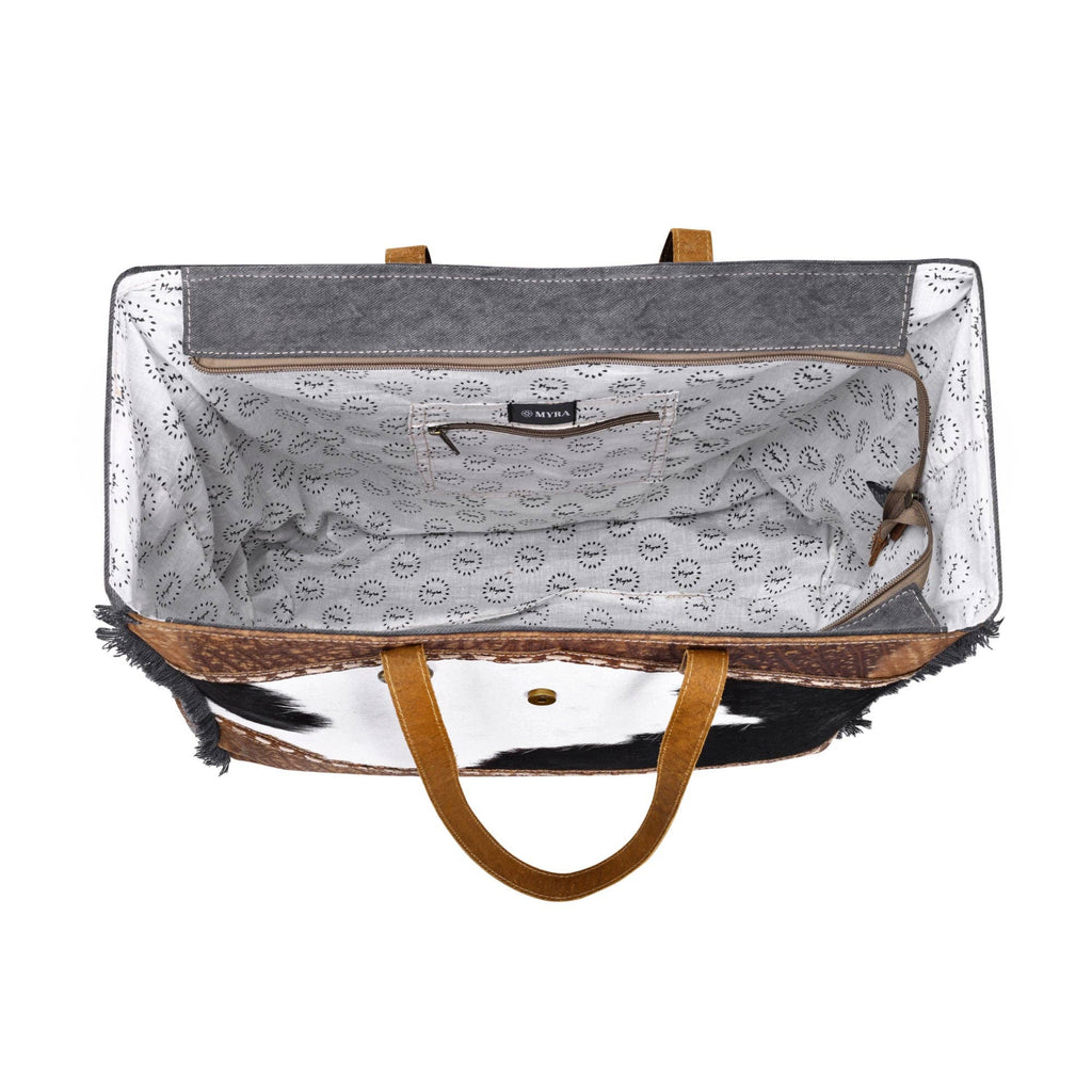 Asher Canvas And Hairon Bag