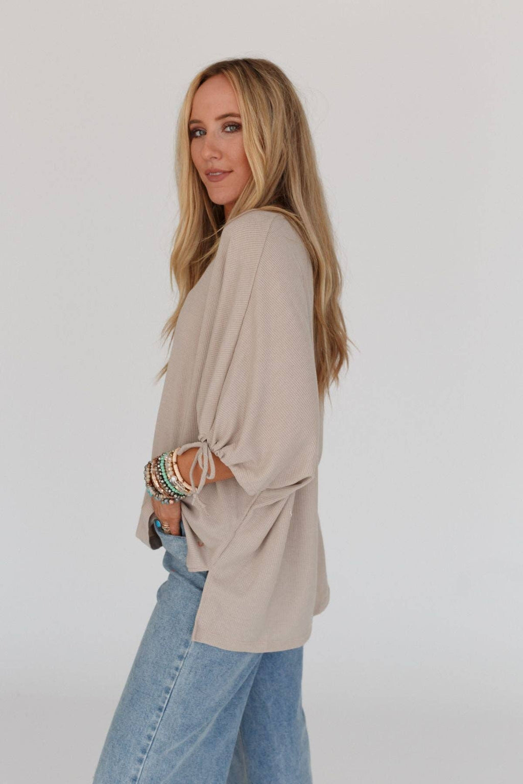 Aspen Rose Puff Sleeve