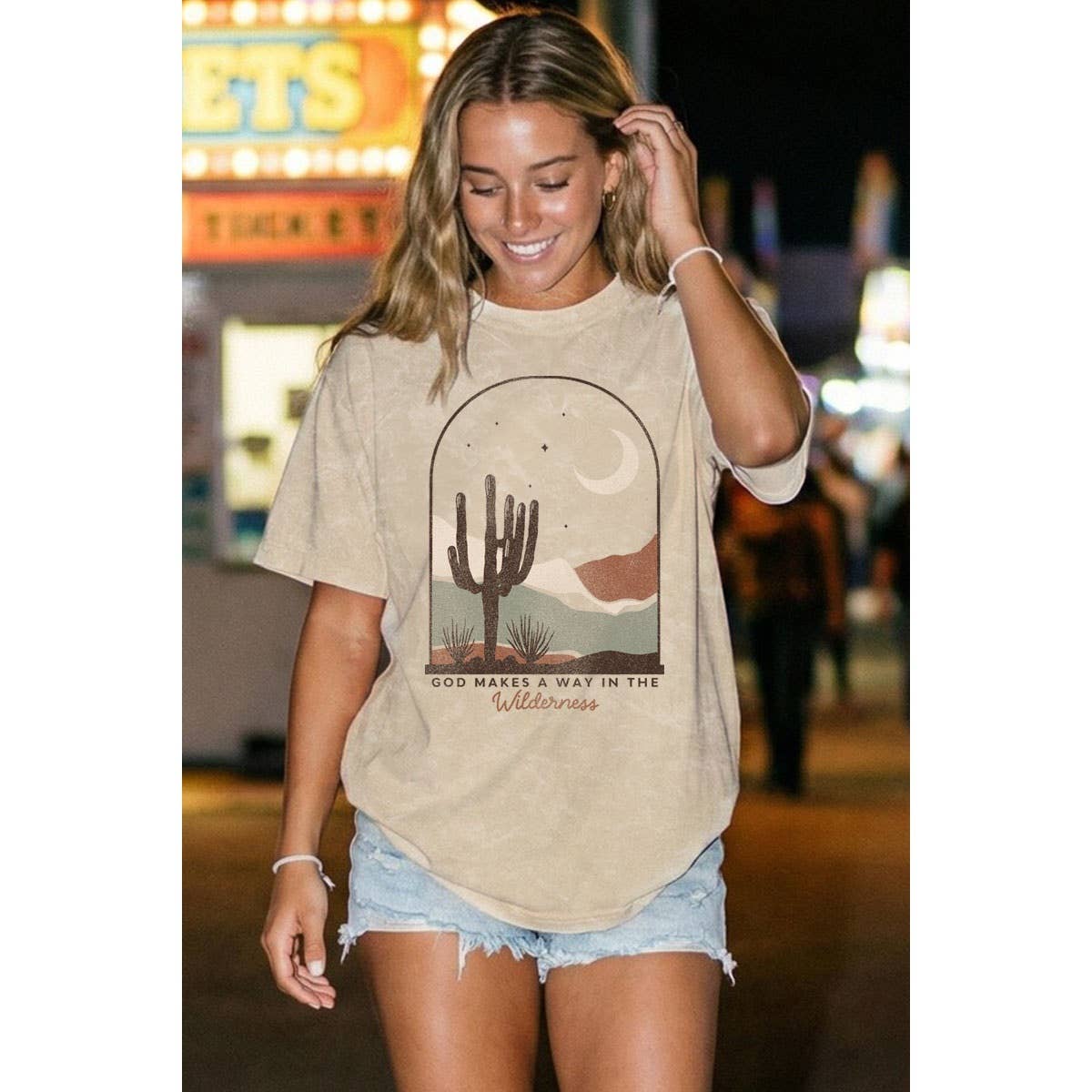 Jackie-God Makes A Way Tee