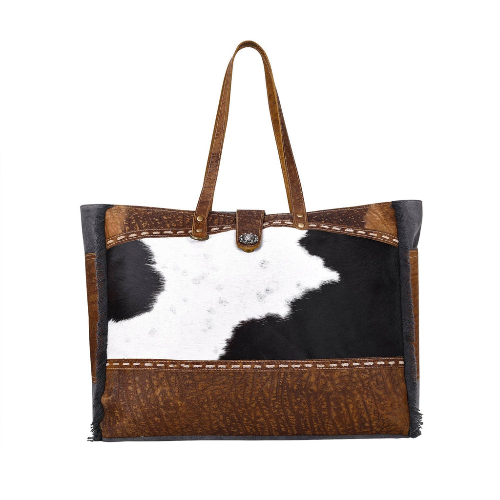 Asher Canvas And Hairon Bag
