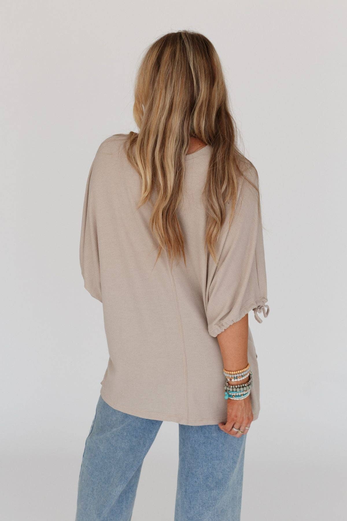 Aspen Rose Puff Sleeve
